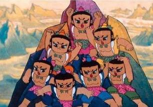 葫芦娃 背景,七兄弟的奇幻冒险与成长之旅